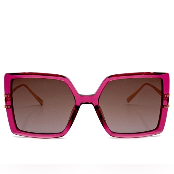 CHOPARD Magenta Rose Gold Sunglasses - Brand New / Full Inclusion - Picture 3 of 9